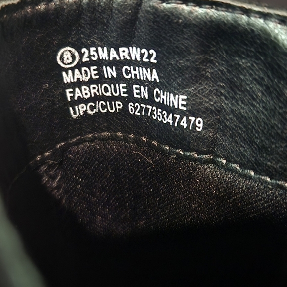 NWOT Size 08 Black Suede Boots - Picture 5 of 5